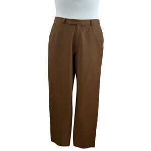 Yansi Fugel Womens 10 Washable Suede Pants High Rise Premium Stretch Dress Pants